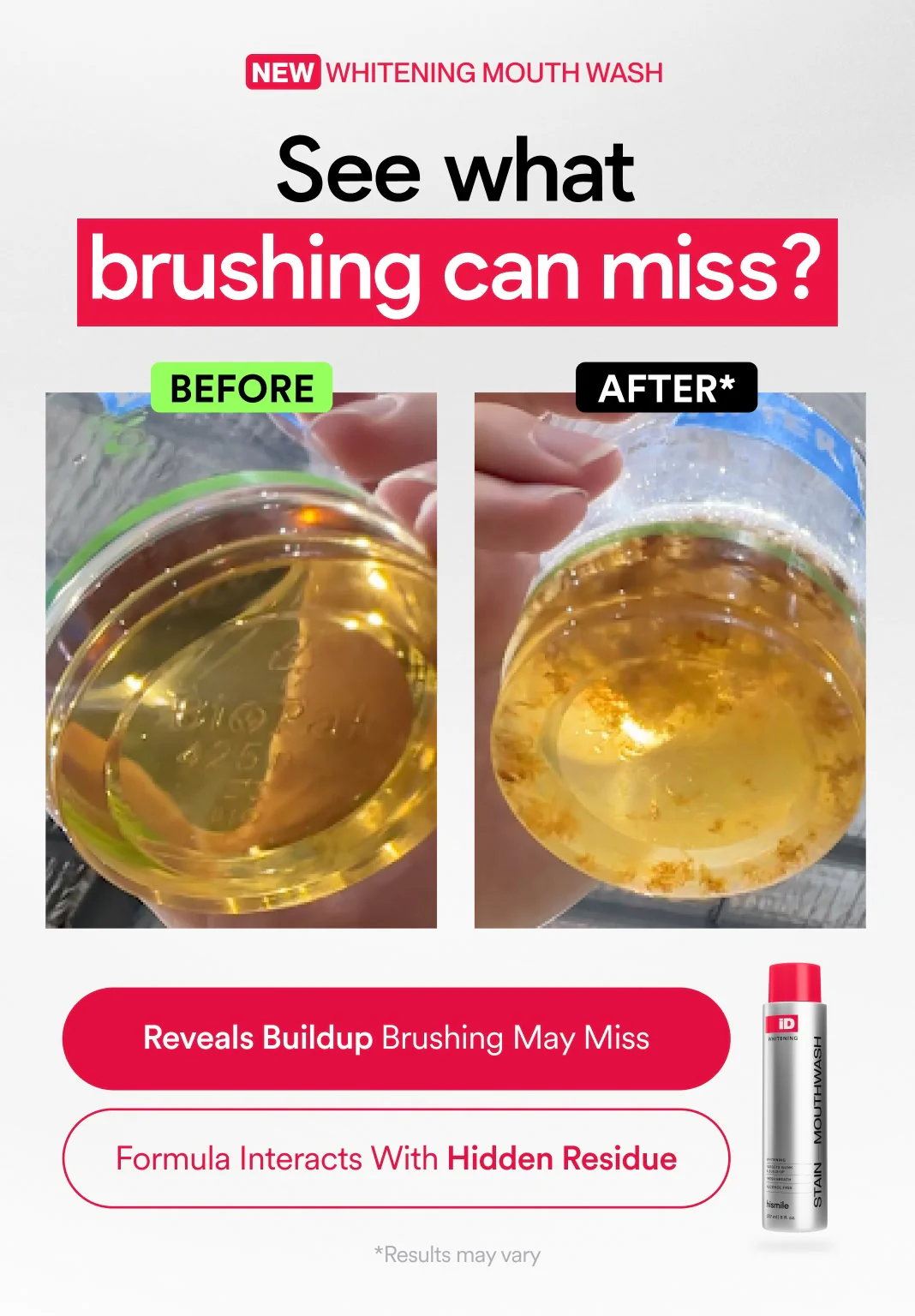 iD Stain Whitening Mouthwash - Image 3