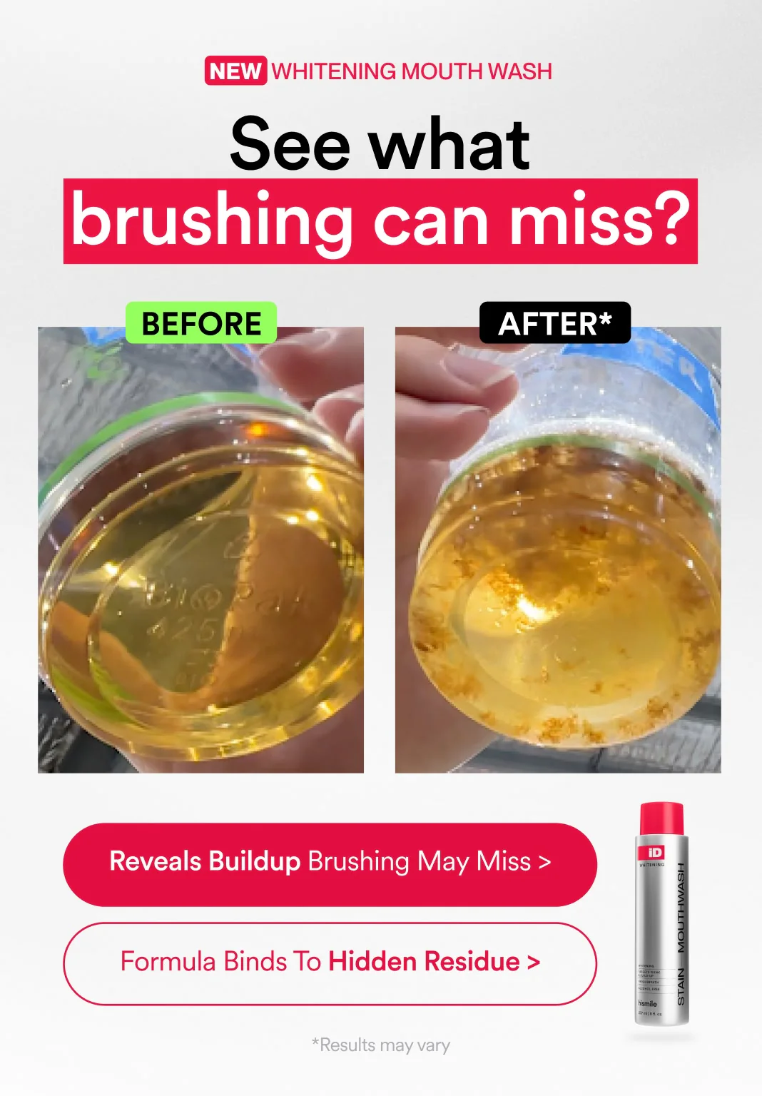 iD Stain Whitening Mouthwash - Image 3